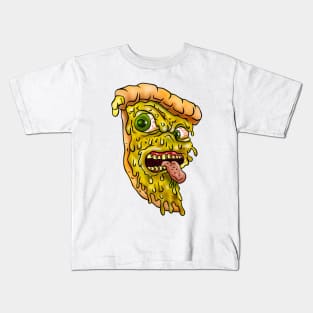 Scary Pizza Kids T-Shirt